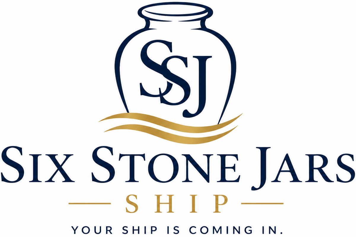 Six Stone Jars